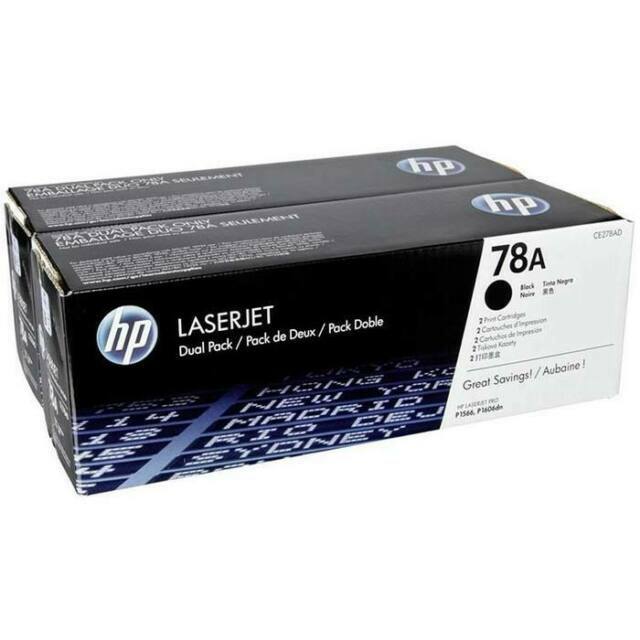 HP 78A (CE278A) Black 2 Toner Cartridges for sale online | eBay