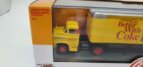 M2 Machine Coca Cola CHASE 1956 Ford COE & Voiture Interieure RedTop VHTF - READ - Picture 4 of 8