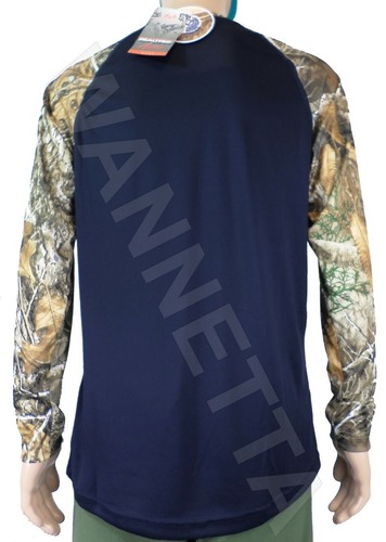 Herren Realtree Activewear 2 Ton RT Edge Camouflage LS Polyester Dochtshirt NEU - Bild 15 von 17