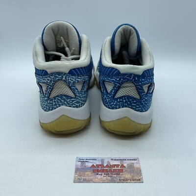 Size 10.5 - Air Jordan 11 Retro IE Low Argon Blue White Size 10.5 - Air Jordan 11 Retro IE Low Argon Blue White