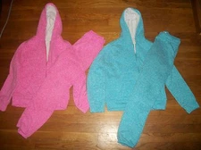 THE CHILDREN'S PLACE 2 PC SHERPA HOODIE JACKET & PANTS SET GIRLS OUTFIT SZ XL 14