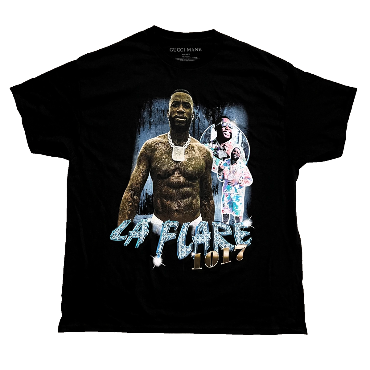 Gucci Mane LA Flare 1017 T-Shirt Black XL | eBay