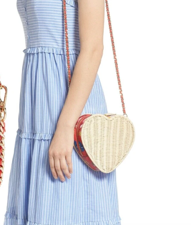 Ted baker heart shop shaped bag