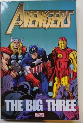 AVENGERS THE BIG THREE Englehart Lee  Conway Shooter Gruenwald Busiek TP