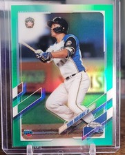 2021 Topps Chrome NPB Green YUMA IMAGAWA Nippon Fighters Rookie RC SP #/99