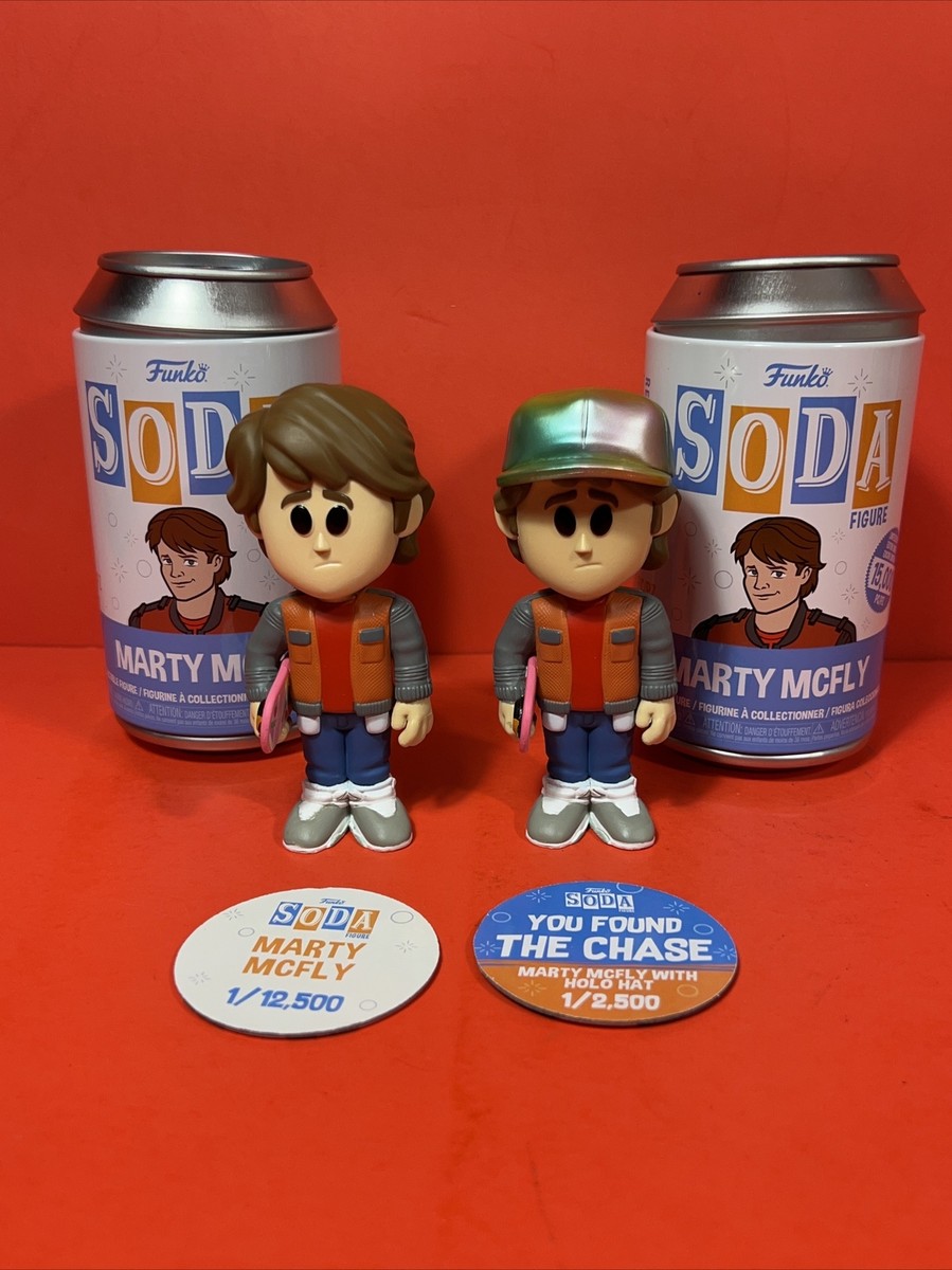 Funko Soda CHASE Back To The Future Marty McFly Vinyl Figure