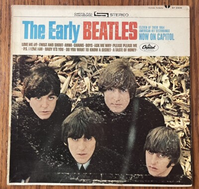 BEATLES レコード ST 2309 The Beatles - The Early Beatles LP (1965) Capitol ST-2309