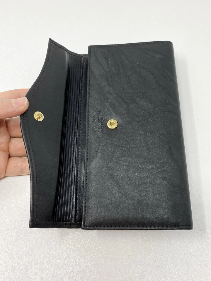 Cartera de cuero de vaca Buxton de colección adjunta monedero chequera caja insertable Foto 4 de 4