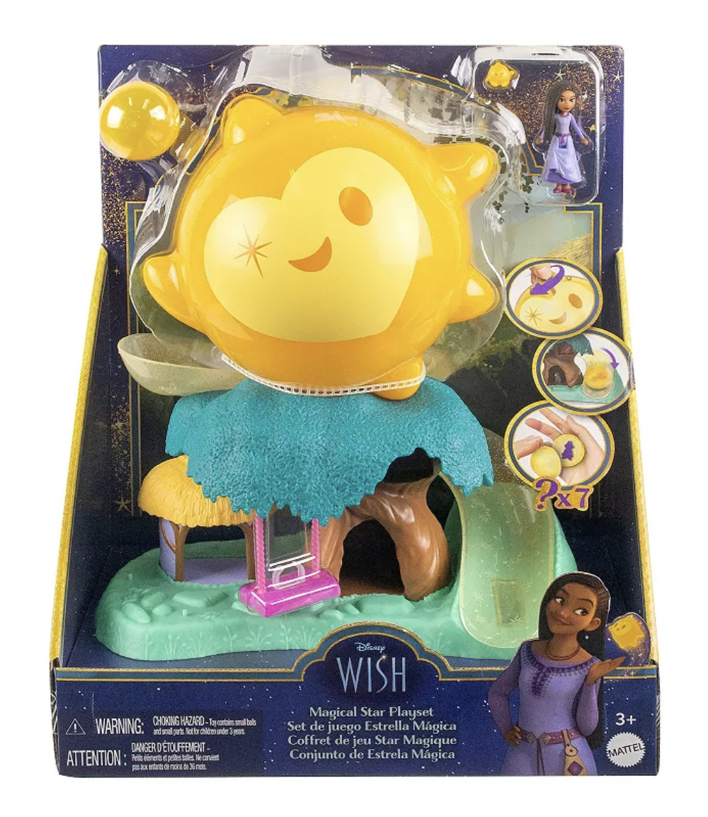 Disney's Wish Cottage Home Playset with Asha of Rosas Mini Doll, Star  Figure & 15+ Accessories 