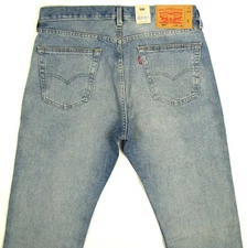 Levis 501 Jeans Original Fit Straight Leg Button Fly 29 30 31 32 33 34 36 38 40