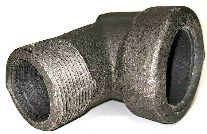 1-1/2" Forged Steel 90 Degree Street Elbow Class 3000 - 0361109655 - USA Made - Image 2 of 3