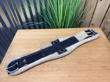 BAR J Contoured Wool/Fleece  Western  Saddle Roper Style Cinch ~ Size 32