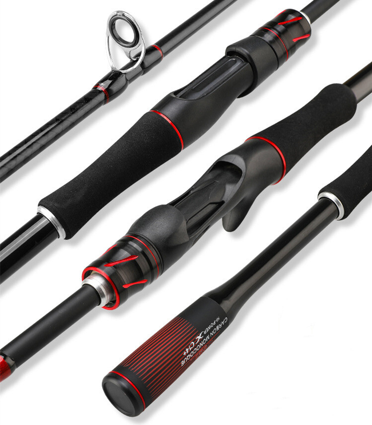 Fishing Rod Spinning Casting Rods 30T Carbon Rod Lure Weight 4-28g Fast Rod  Bass