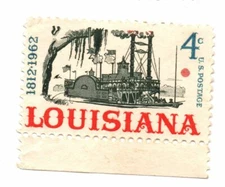 SC#1197 - 4c Louisiana Statehood 150th Anniversary Original Gum (a2)