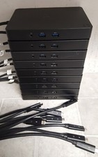 Lot of 9 Dell WD15 4K USB-C Docking Stations K17A K17A001 NO POWER SUPPLIES