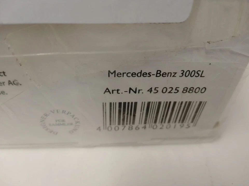 Schuco Mercedes Benz 300 SL Métal Doré Clair. 1954 1/43 450258800 - Photo 4/4