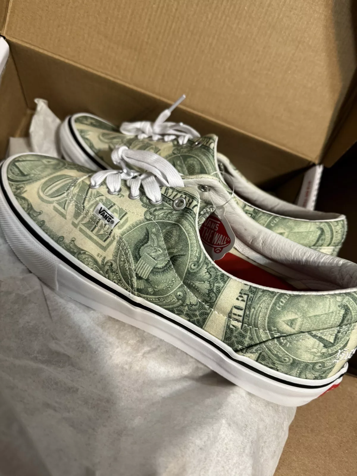 Vans Supreme Dollar Sign Grosso / Taille 11,5 Homme
