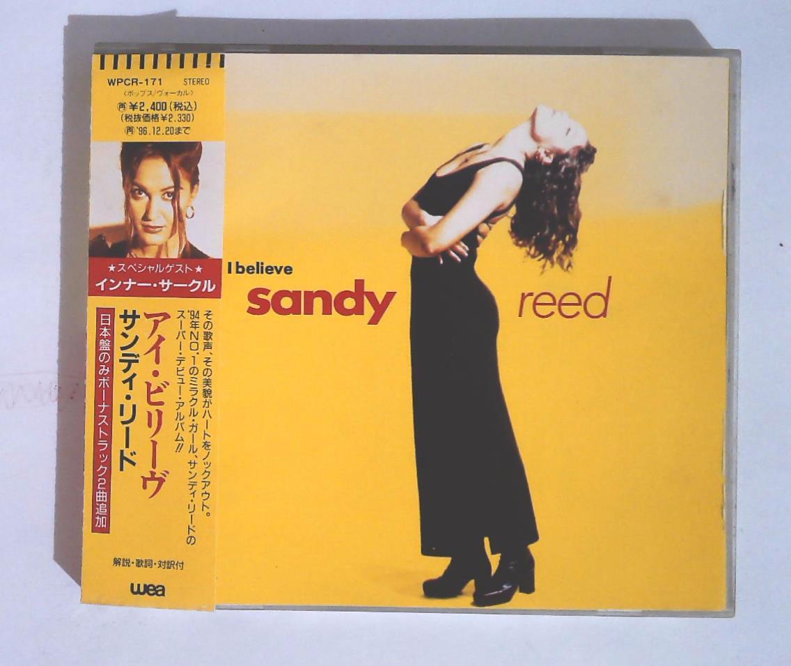 Sandy Reed – I Believe WPCR-171 JAPAN CD OBI