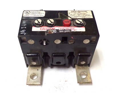 GENERAL ELECTRIC, CIRCUIT BREAKER, TFK TRIP UNIT, TFK226T200, 2 POLE, 200 AMP
