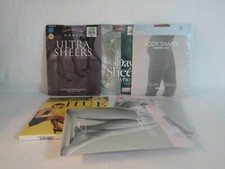 Lot of 6 Pairs of Women Hosiery New Old Stock Various Brands and Colors