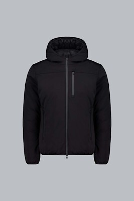 Ciesse Daunenjacke Herren Softshelljacke gefüttert schwarz oder blau Thermo Kapuze