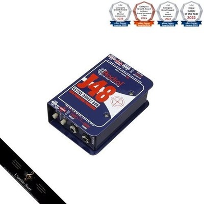 Radial/J48 Active DI Direct Box Japan Brandneu