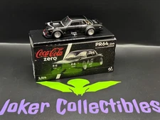 Pop Race Nissan Skyline GT-R V8 Drift Hakosuka Coca Cola Zero Black PR64-144