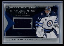 2021-22 Upper Deck Black Diamond Mine Relics Connor Hellebuyck #DMR-CH