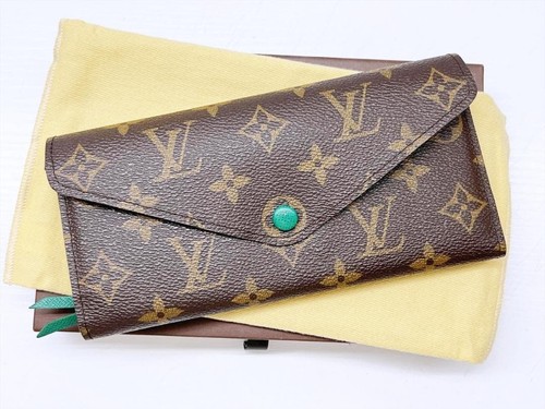 Louis Vuitton Monogram Josephine Trifold Wallet Women's Excellent From Japan