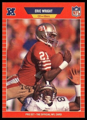 Eric Wright 1989 Pro Set #479