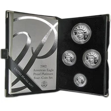 Proof American Platinum Eagle 4-Coin Set (Random Year)