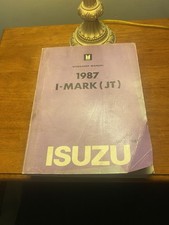 1987 Isuzu I-mark Repair Manual
