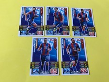 Crystal Palace x5 2015/16 Premier League Match Attax Topps Cards