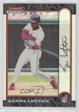 1999 Bowman Chrome Refractor Kenny Lofton #61 6m1
