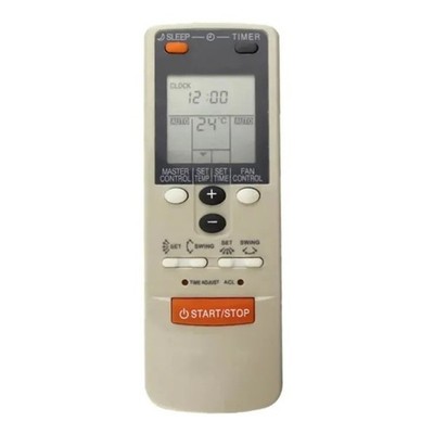 Air Conditioner Remote Control LCD for AR-JW19 AR-JW11 AR-DB4 AR-DB7 AR-HG1