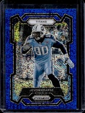 2023 Panini Prizm Jevon Kearse Blue Sparkle #/96 Titans