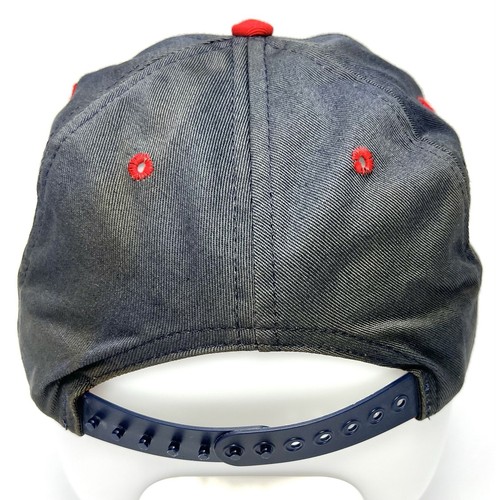 Vintage 90s Tommy Hilfiger SnapBack Hat Cap Tommy Jeans Patch Logo Made In USA - Picture 4 of 14