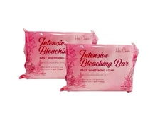 2 bars Her Choice Intensive Bleaching Bar Fast Whitening Soap (120g each)