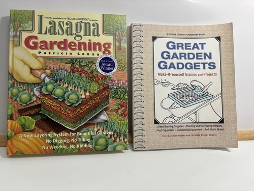 Tolle Gartengeräte Zum Selbermachen Gizmos & Lasagne Gartenarbeit von P.Lanza Buchpaket - Bild 1 von 22