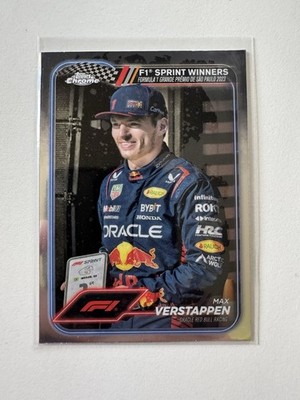 2024 Topps Chrome F1 Max Verstappen #153