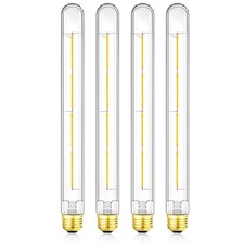 T300 Led Bulb, 11.8 Inch Long Tubular Led Light Bulbs, 100Watt 6w=60w-3000k