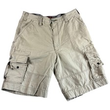 Levi's Squad Cargo Shorts Men's W36 Khaki Grunge Relaxed Workwear Durable Y2K
