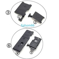 New For Canon G7X III G7X3 Cap USB HDMI-compatible / MIC Microphone Rubber Cover