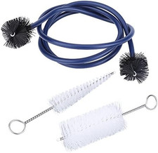 Trompetenreinigungsset, 3 B&uuml;rstenarten f&uuml;r gr&uuml;ndliche Pflege, Blechblasinstrumen