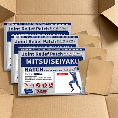 1/2/3 Pcs Joint Relief Patch, Mitsuiseiyaku Hatch Fast Pain Relief Functional
