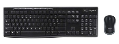 Logitech MK270 Combo MechanicalKeyboard WirelessMouse Azerty French Layout Black