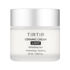 TirTir ~ CERAMIC CREAM LIGHT ~ 50ml 1.69 fl oz Facial MOISTURIZER~ NEW SEALED