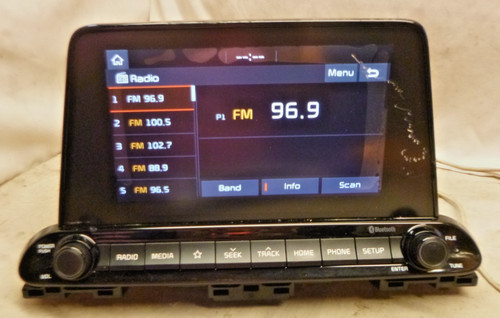 19 20 21 Kia Forte Radio Receiver 96160M7070WK BAR03