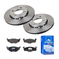 Ate Bremsscheiben Ø239MM + BremsbelÄGe Vorne FÜR Vw Polo Seat Arosa Lupo Van