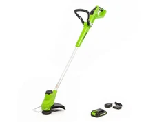Greenworks 24T12 24V STRING TRIMMER W/2Ah BATTERY & CHARGER